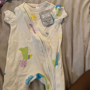 New short sleeved  nighttime onesie